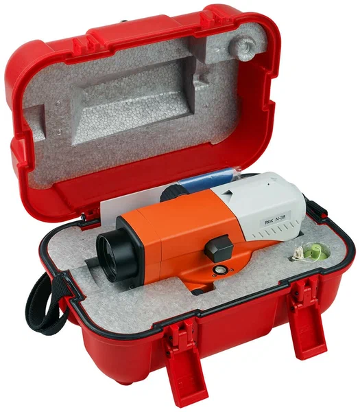 Комплект оптический нивелир RGK N-38 штатив рейка - 3 в 1 - 2