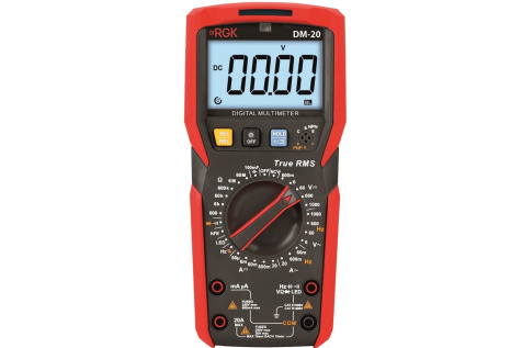 Мультиметр RGK DM-20 с поверкой
