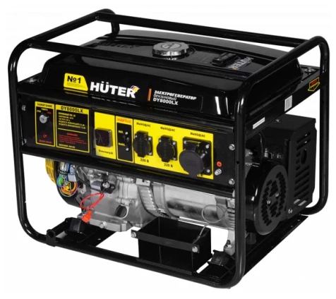 Бензиновый генератор HUTER DY8,0LX