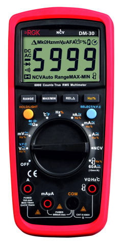Мультиметр RGK DM-30 с поверкой