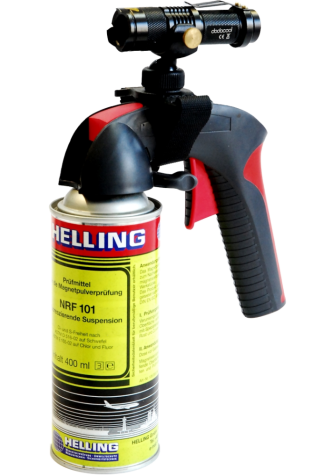 Пистолетная рукоятка с прикрепляемой УФ-лампой