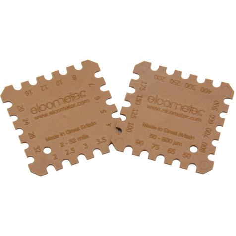 Elcometer 154 пластиковая гребенка для измерения толщины мокрого слоя