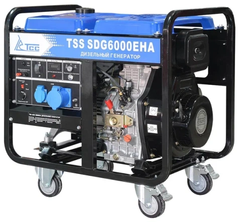 Дизельный генератор TSS SDG 6000EHA