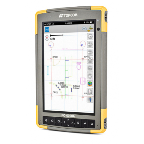 Полевой контроллер TOPCON FC-6000A с GSM модемом с ПО Magnet Construct (3 года)