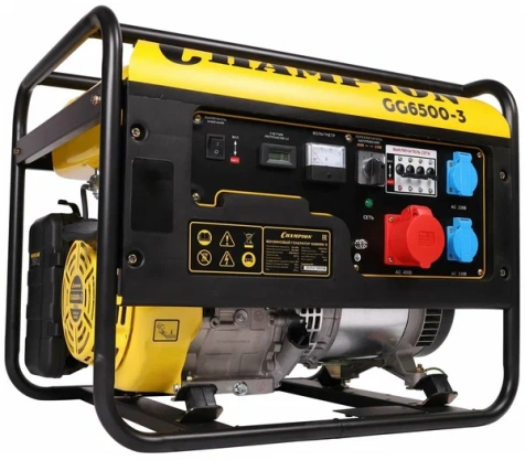 Бензиновый генератор Champion GG6500-3