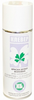 КЛЕВЕР КБф белая фоновая краска