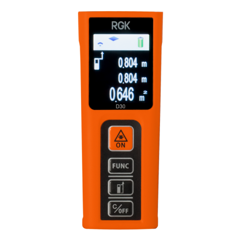 Лазерный дальномер RGK D30 NEW