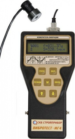 ВИБРОТЕСТ -МГ4.01 измеритель параметров вибрации
