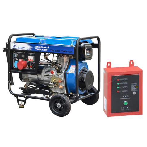 Дизельный генератор TSS SDG 7000EH3A с АВР