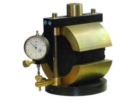 Устройство УС-Ф для определения сдвигоустойчивости по Маршалу образцов d=101 с индикатором часового типа