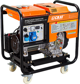 Дизельный генератор СКАТ УГД-6000E