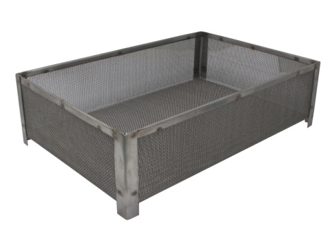 Корзина для выжигания асфальтобетона с размером ячеек от 0,5 до 2,0