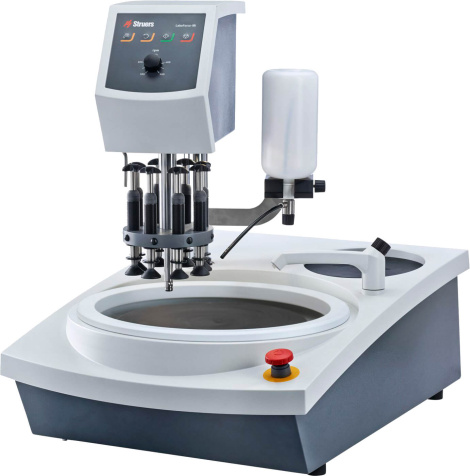 Шлифовально-полировальный станок для подготовки минералогических образцов LaboPol-30 + LaboForce-Mi