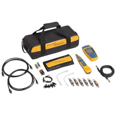 Fluke Networks MS2-KIT, расширенный комплект кабельного тестера MicroScanner 2