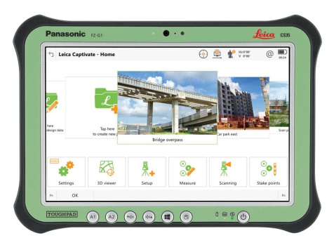 Полевой контроллер Leica CS35