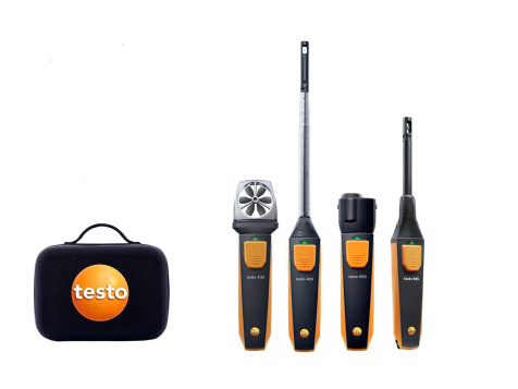 Набор смарт-зондов для вентиляционных систем (кейс/605i 2 Gen, 805i, 405i, 410i), протокол калибровки, батарейки