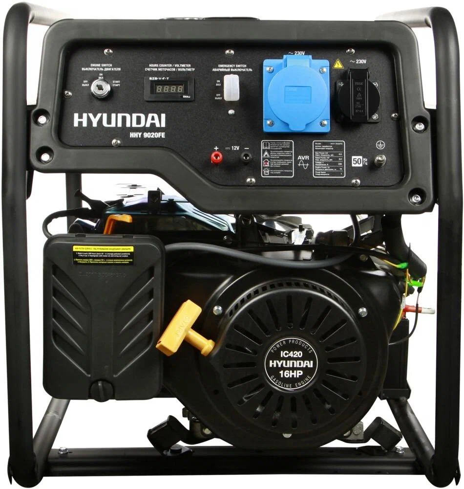 Бензиновый генератор Hyundai HHY 9020FE - 5