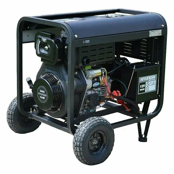 Дизельный генератор Hyundai DHY 6000LE - 8