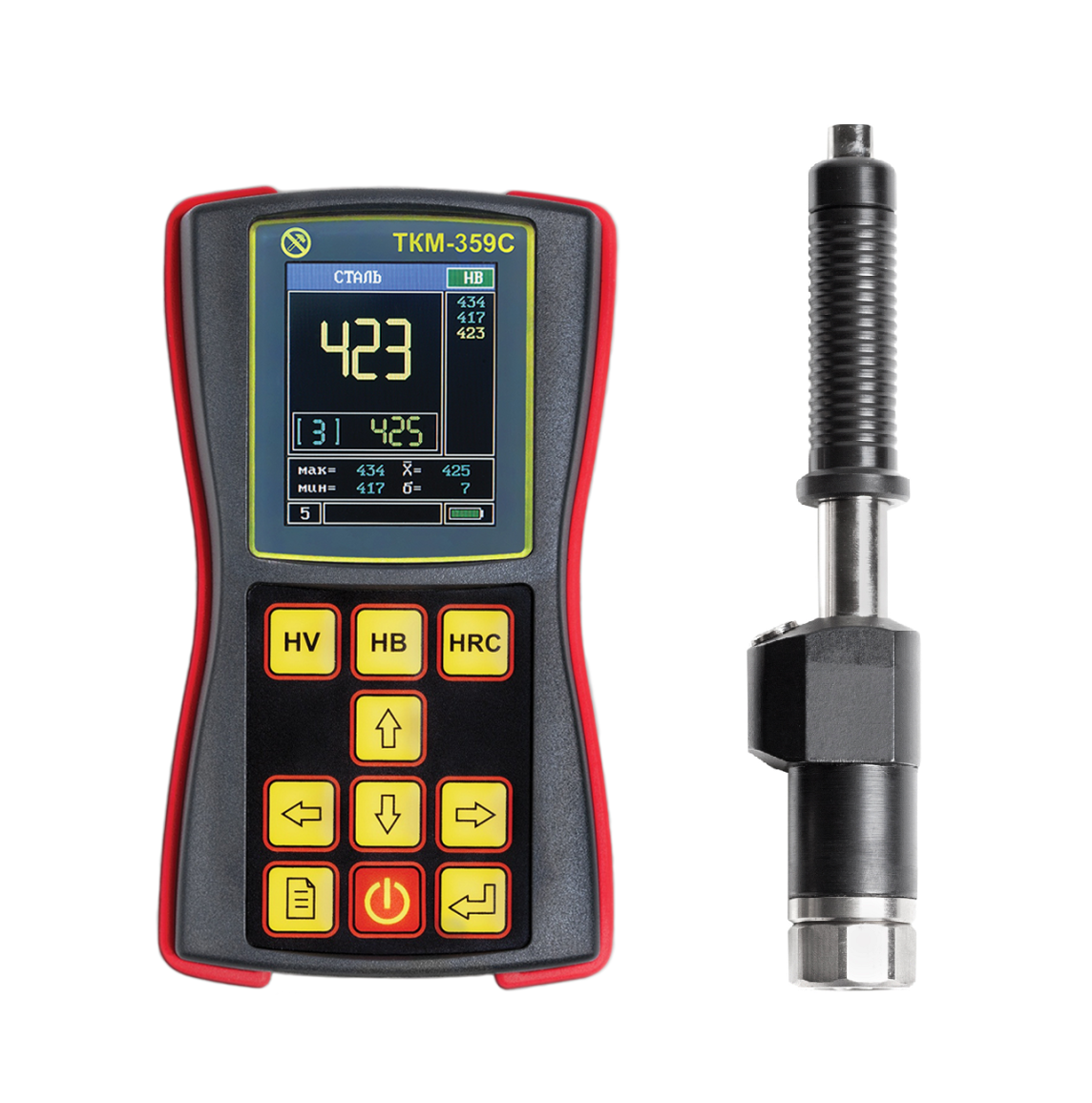 Датчик тип "Е" к твердомерам серии ТКМ-359 (с разъемом) - 1