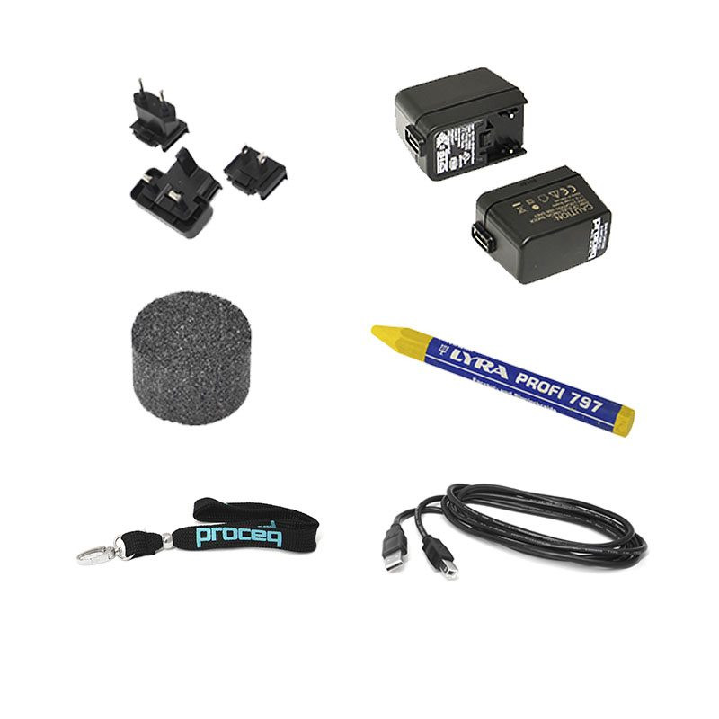 Silver Schmidt PC, тип N молоток для испытаний бетона - 2