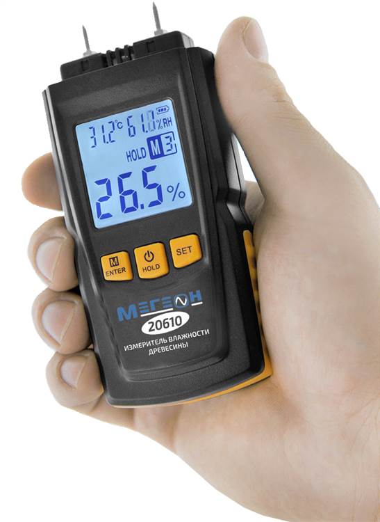 МЕГЕОН 20610 Измеритель влажности древесины - 5