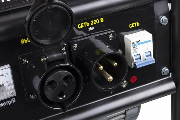 Бензиновый генератор HUTER DY8000LXA - 4