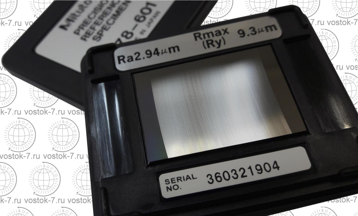 Mitutoyo 178-602 мера шероховатости, параметры Ra 2,94 мкм; R max (Ry) 9,3 мкм - 4