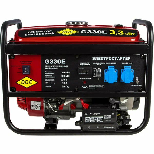 Бензиновый генератор DDE G330E - 2