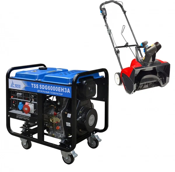 Дизельный генератор TSS SDG 6000EH3A - 3