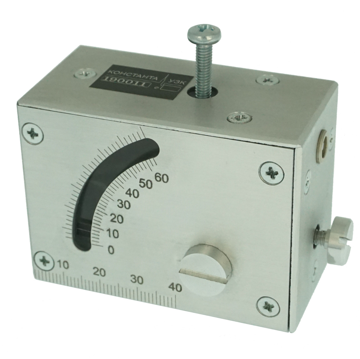 П131-1,8-0-90-002 наклонный совмещённый преобразователь с переменным углом ввода