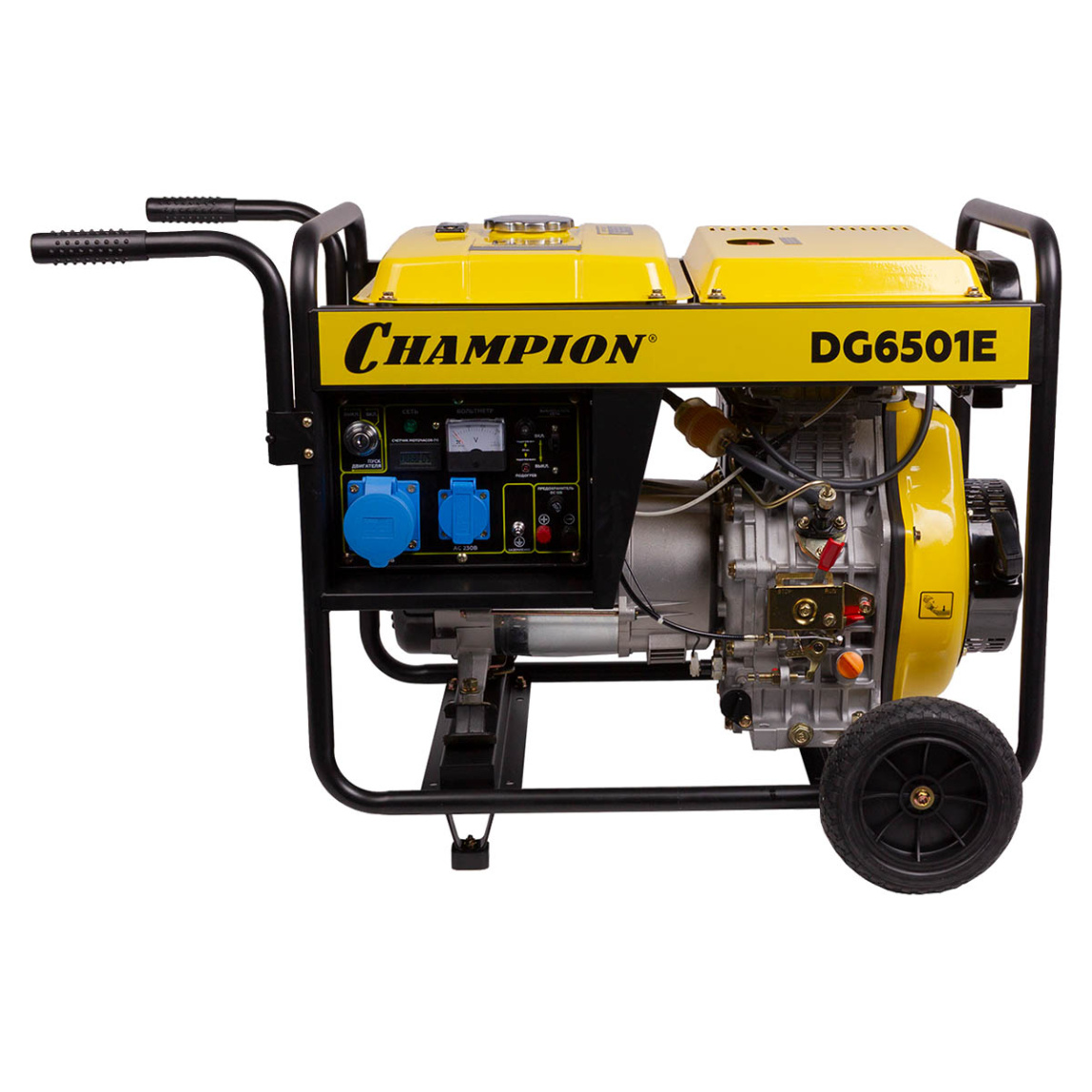 Дизельный генератор Champion DG6501E - 2
