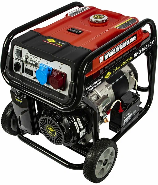 Бензиновый генератор DDE DPG10553E - 6