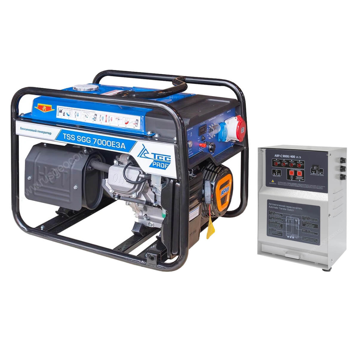 Бензиновый генератор TSS SGG 7000E3A с АВР