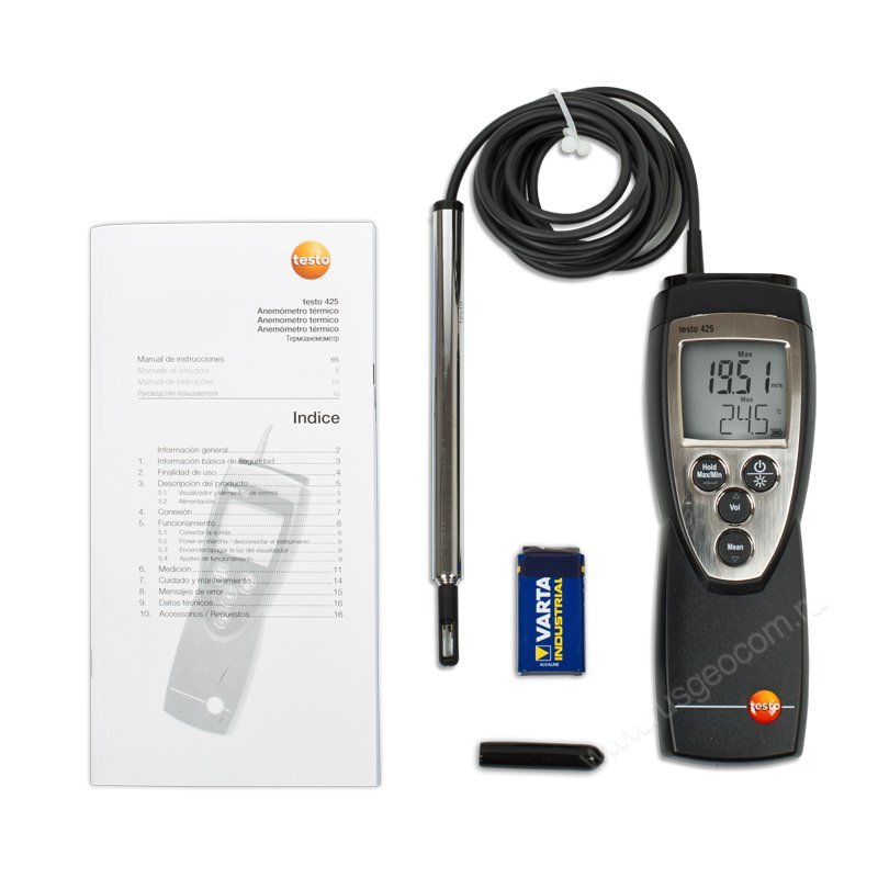 Анемометр Testo 425 - 2