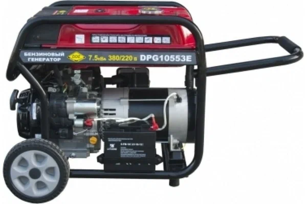 Бензиновый генератор DDE DPG10553E - 4