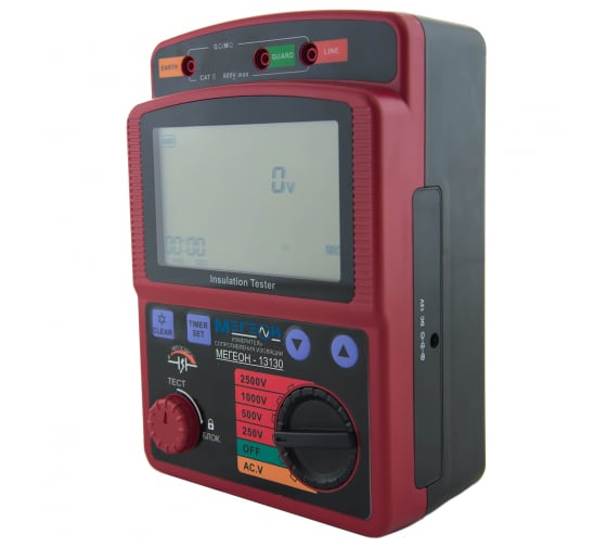 МЕГЕОН 13130 измеритель сопротивления изоляции - 1