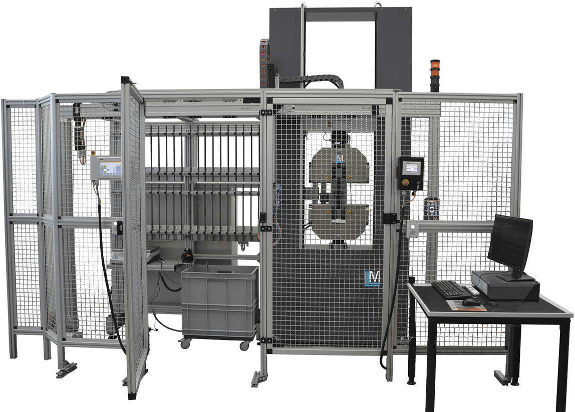 Специализированная система для испытаний на растяжение