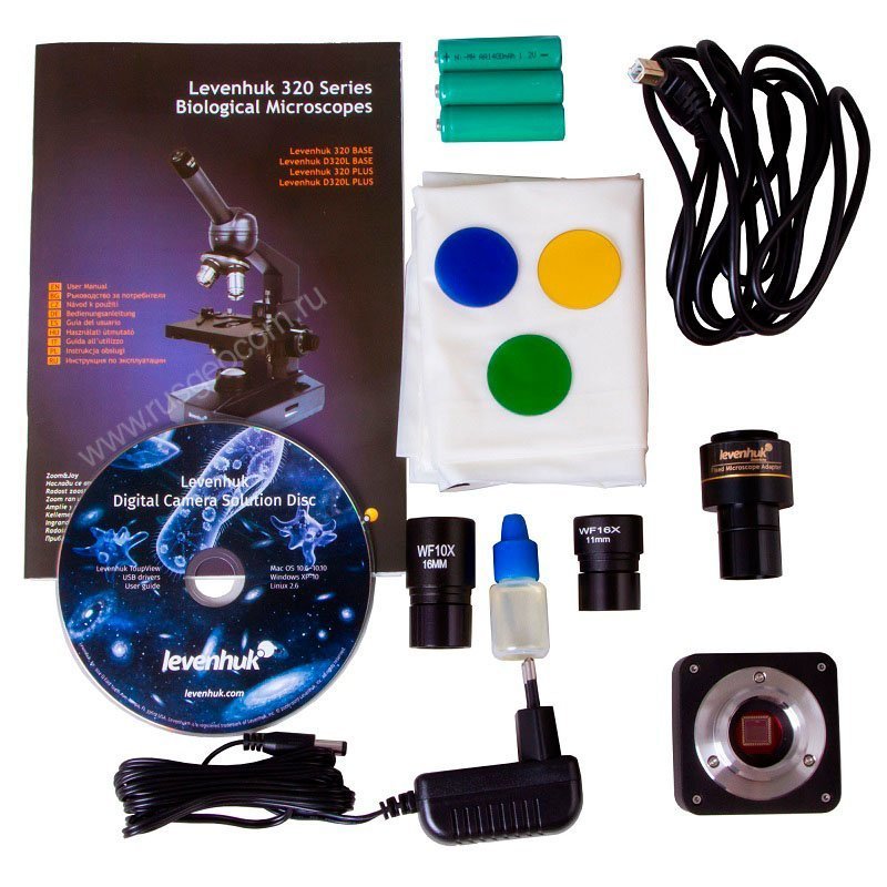 Цифровой микроскоп Levenhuk D320L PLUS - 16