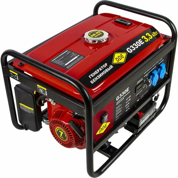 Бензиновый генератор DDE G330E - 4