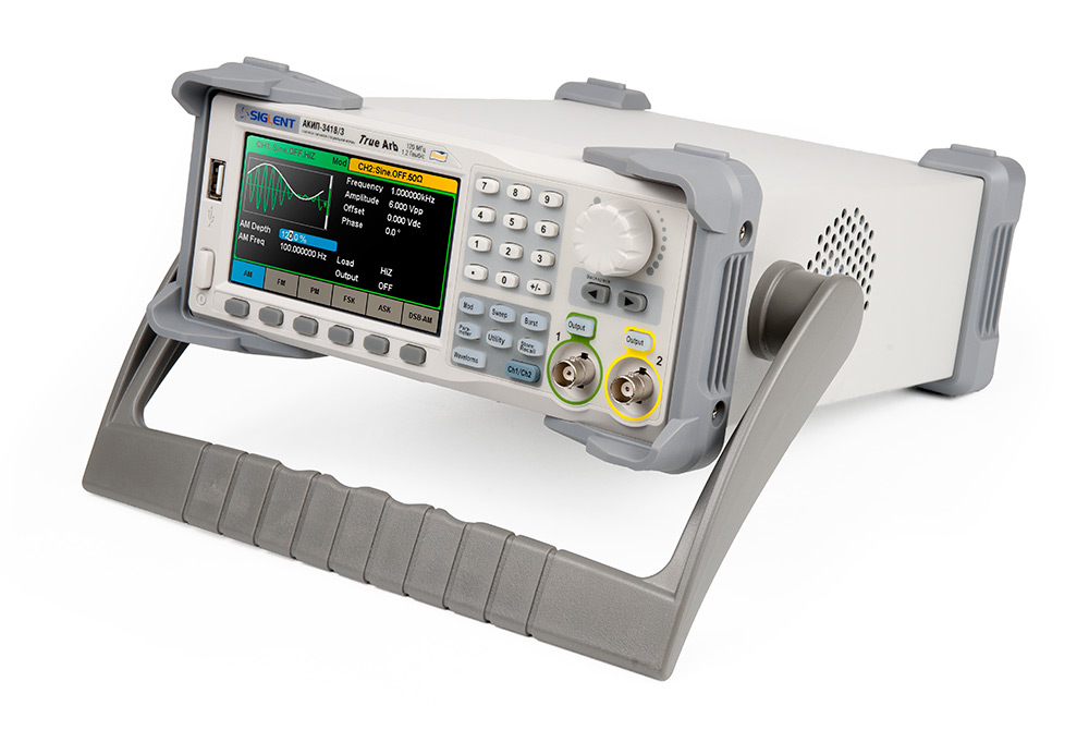 Генератор сигналов специальной формы АКИП-3418/3