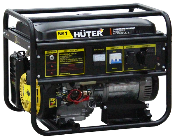 Бензиновый генератор HUTER DY11000LX-3