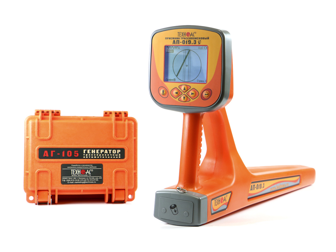 Успех АГ-309.15К трассоискатель с функцией сохранения GPS/ГЛОНАСС координат