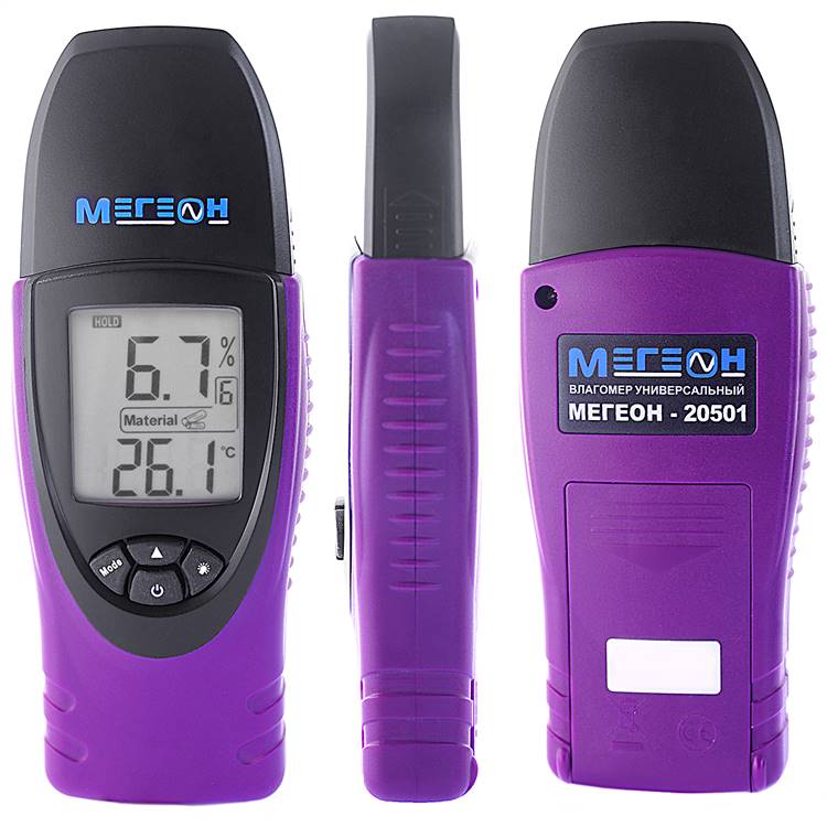МЕГЕОН 20501 Измеритель влажности твердых материалов (Влагомер) - 1