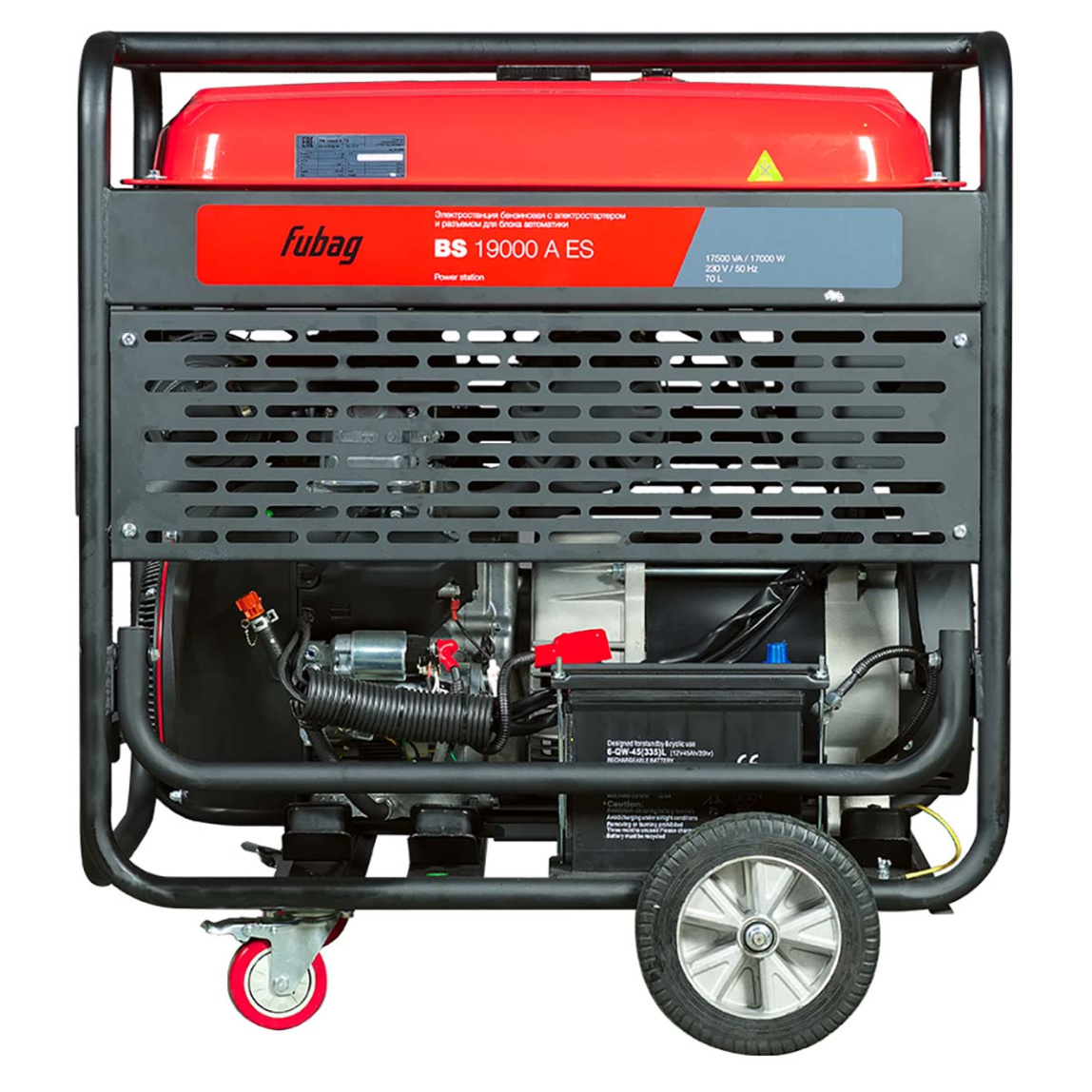 Бензиновый генератор FUBAG BS 19000 A ES - 3