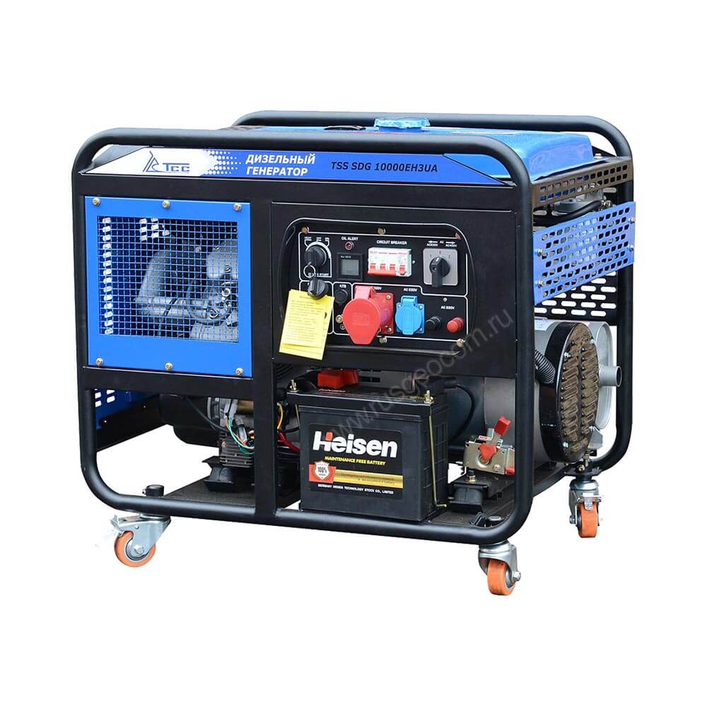 Дизельный генератор TSS SDG 10000EH3UА