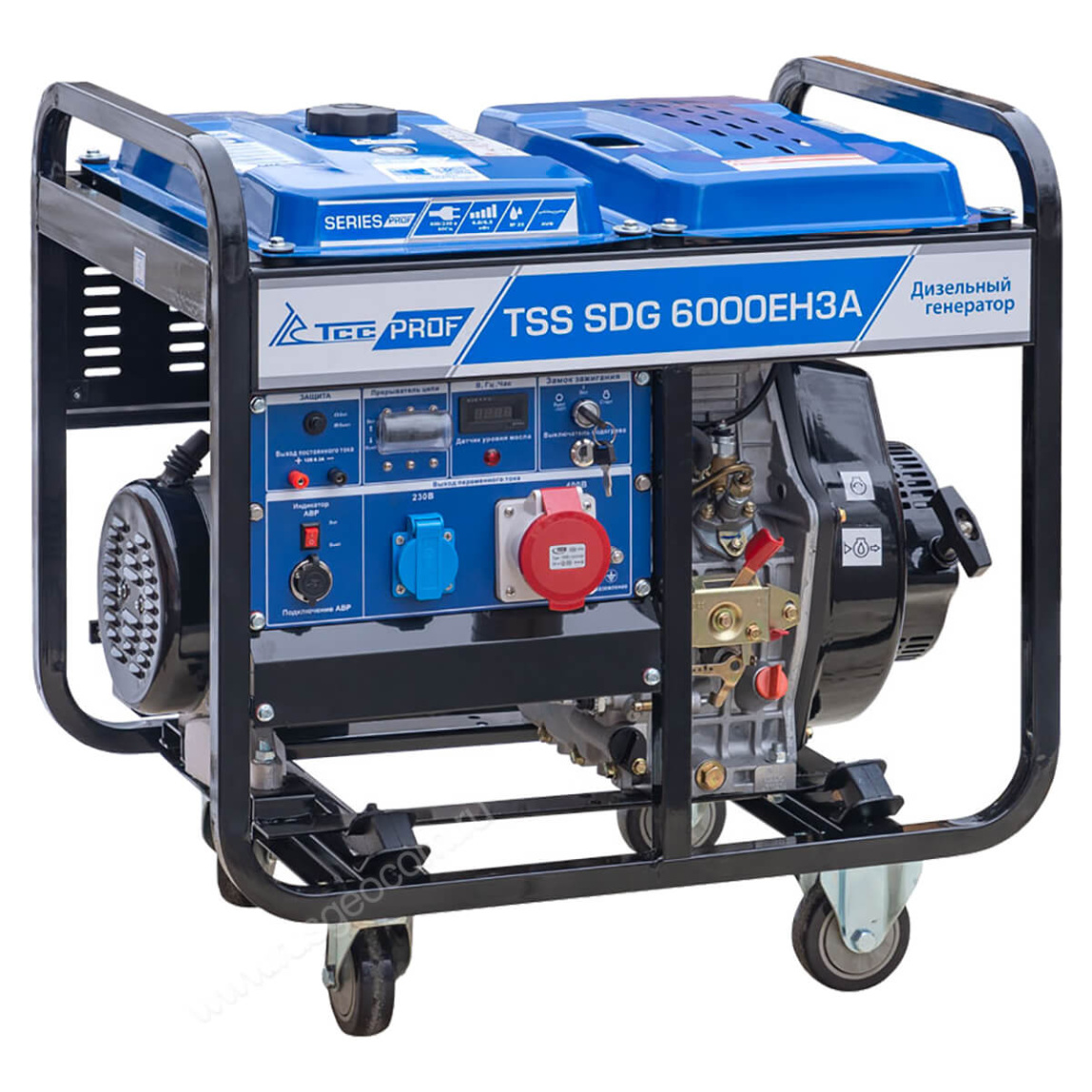 Дизельный генератор TSS SDG 6000EH3A с АВР - 3