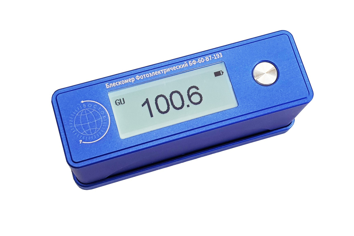 Блескомер фотоэлектрический БФ одноугловой 60°/60° для изогнутых поверхностей - 7