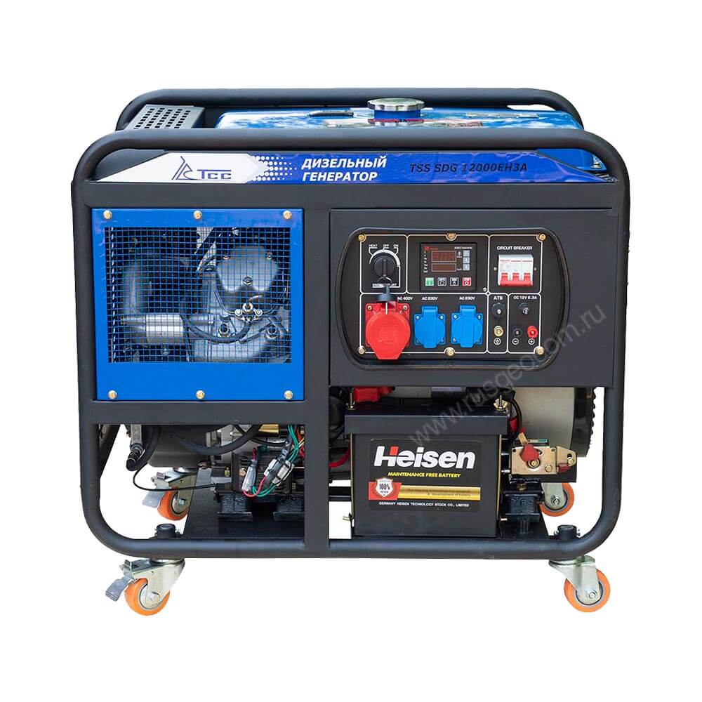 Дизельный генератор TSS SDG 12000EH3A - 1