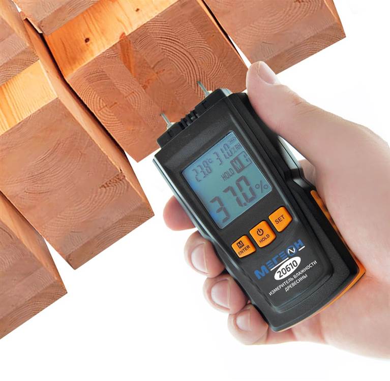 МЕГЕОН 20610 Измеритель влажности древесины - 6