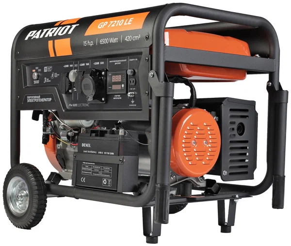 Бензиновый генератор Patriot GP 7210LE - 3